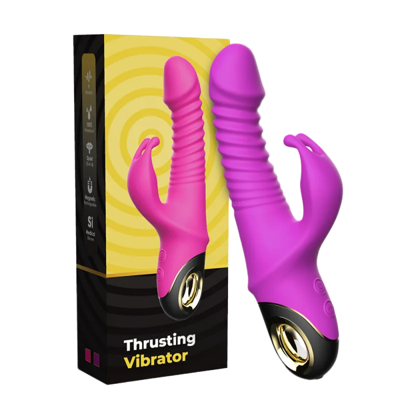 Adorime Multi-Function Silicone Female Stimulator Warming 23cm