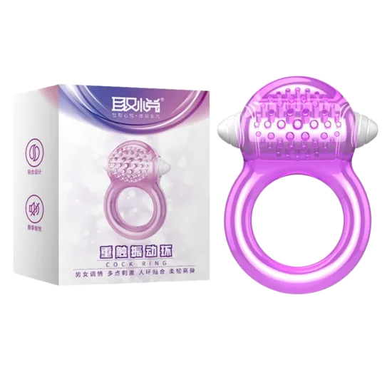Affordable Silicone Penis Ring with Textured Stimulation