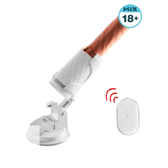Agera Wall Mounted Heated Vibrating Dildo Remote