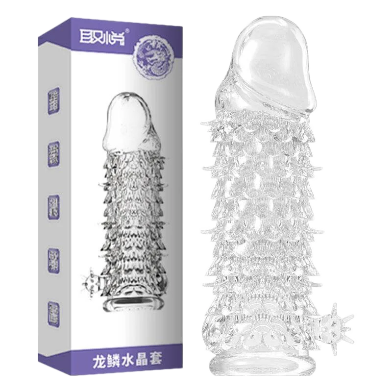 Aichao Fish Scale Condoms Enhance Size Sensation Soft