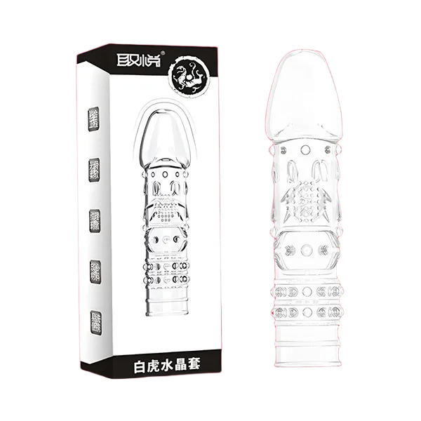 Aichao Ribbed Bi Enlarging Condom Enhance Pleasure Safety