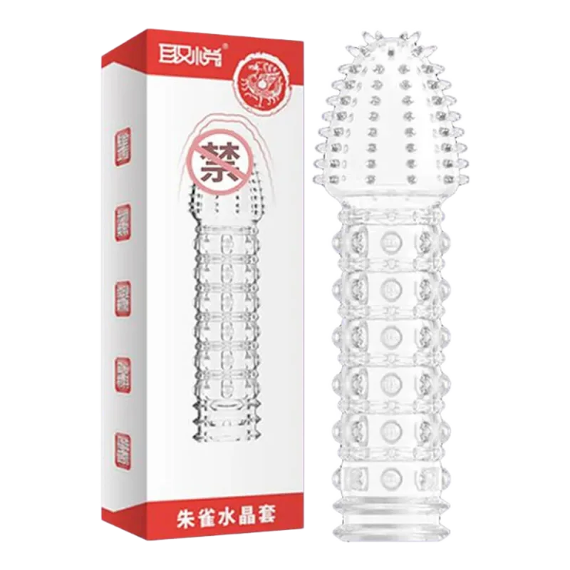 Aichao Ribbed Silicone Penis Enhancer