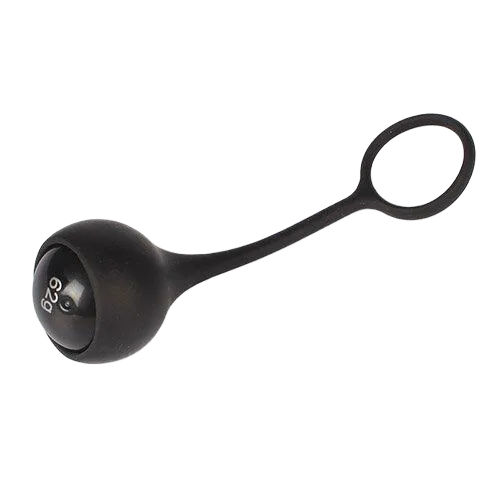 Aichao Silicone ABS Penis Training Ball Ring Set Black Size S