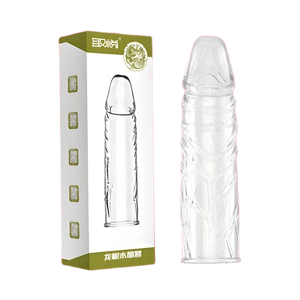 Aichao Smooth Silicone Cock Condom Boost Sensation