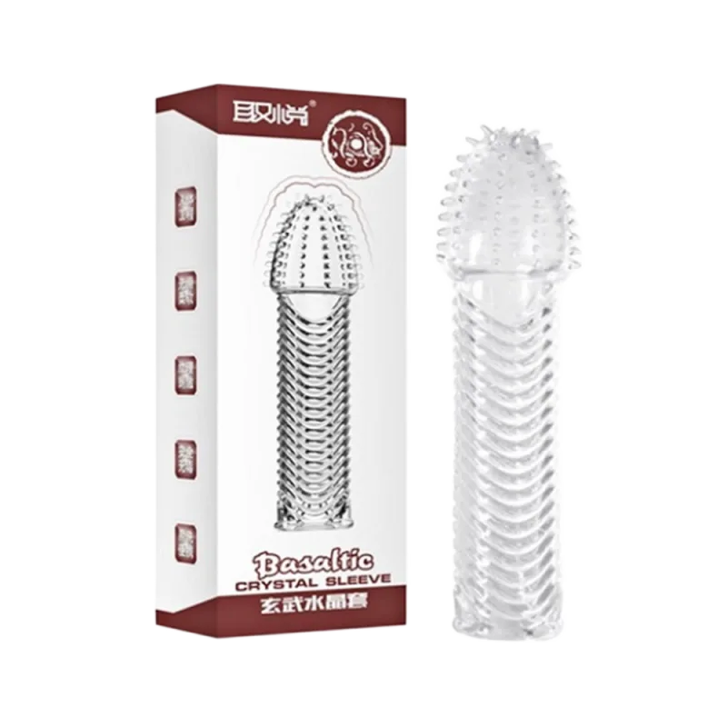 Aichao Textured Condom Extension Brown Box Premium Adult Toy