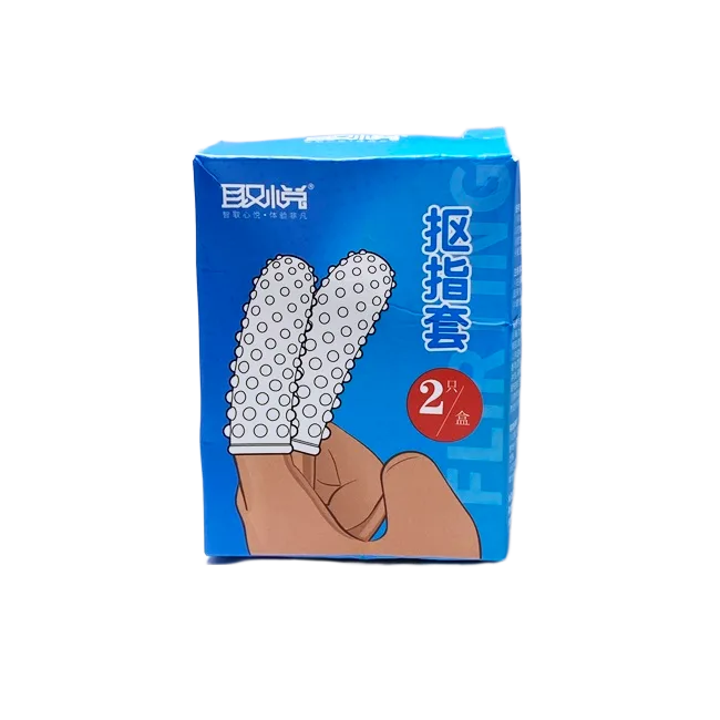 Aichao Textured Finger Sleeve Condom 2-Pack