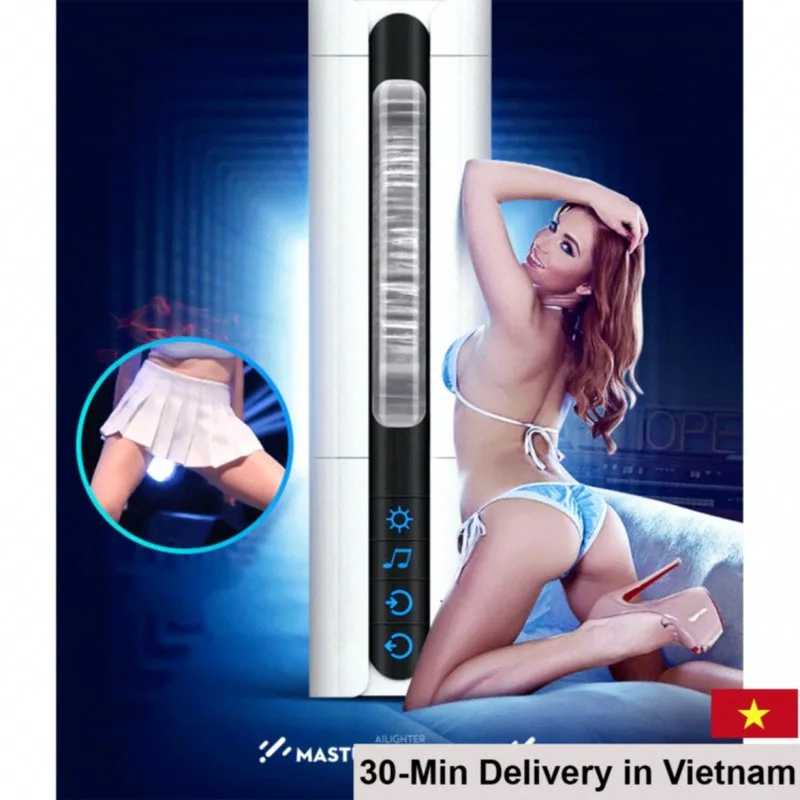 Ailighter Air Jet Warm Suction Vibrating Male Masturbator