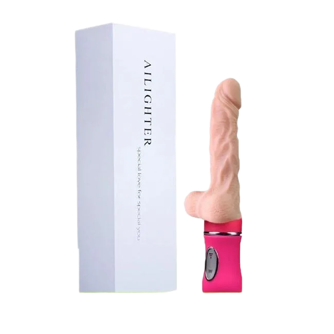 Ailighter Heated Remote Control Soft Realistic Vibrator