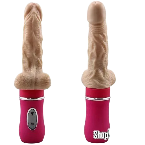 Ailighter Soft Vibrating Thrusting Realistic Dildo