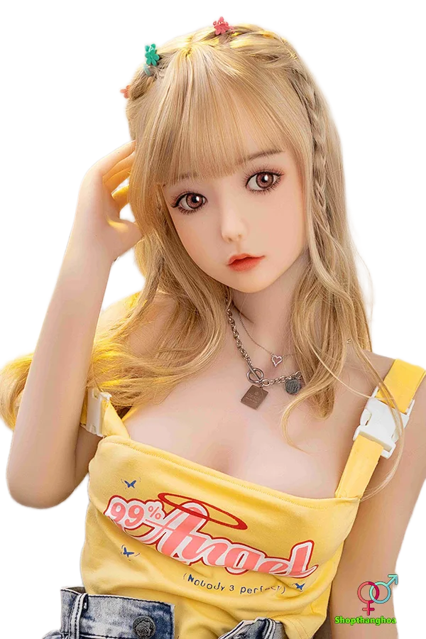 Aiomi Blonde Silicone Love Doll Cute Affordable 160cm