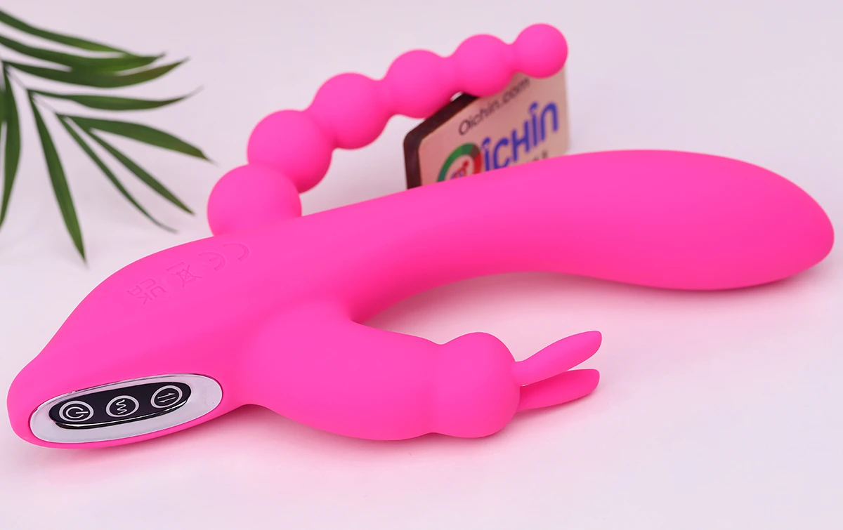aixiASIA Oley Triple-Point Vibrator Clit Vaginal Anal — photo 5