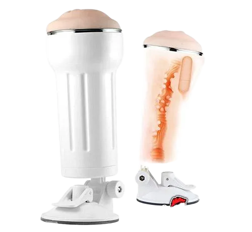 AK Hot 24cm Wall-Mounted USB Rechargeable Silicone Vibrator