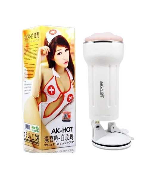 AK HOT DP 09 Wall Mounted Vibrating Masturbator High Quality