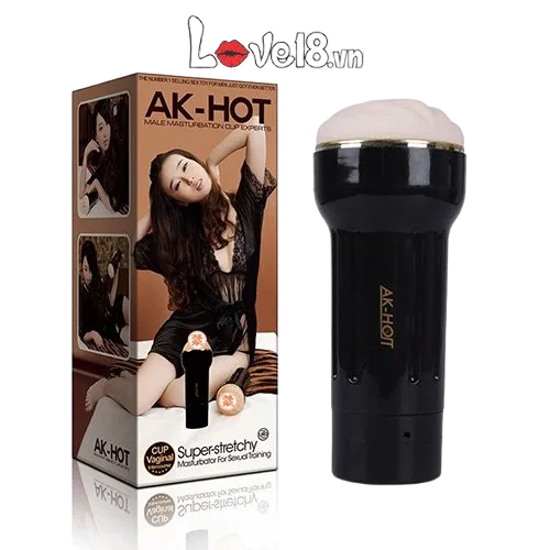 AK Hot Realistic Silicone Cup Masturbator