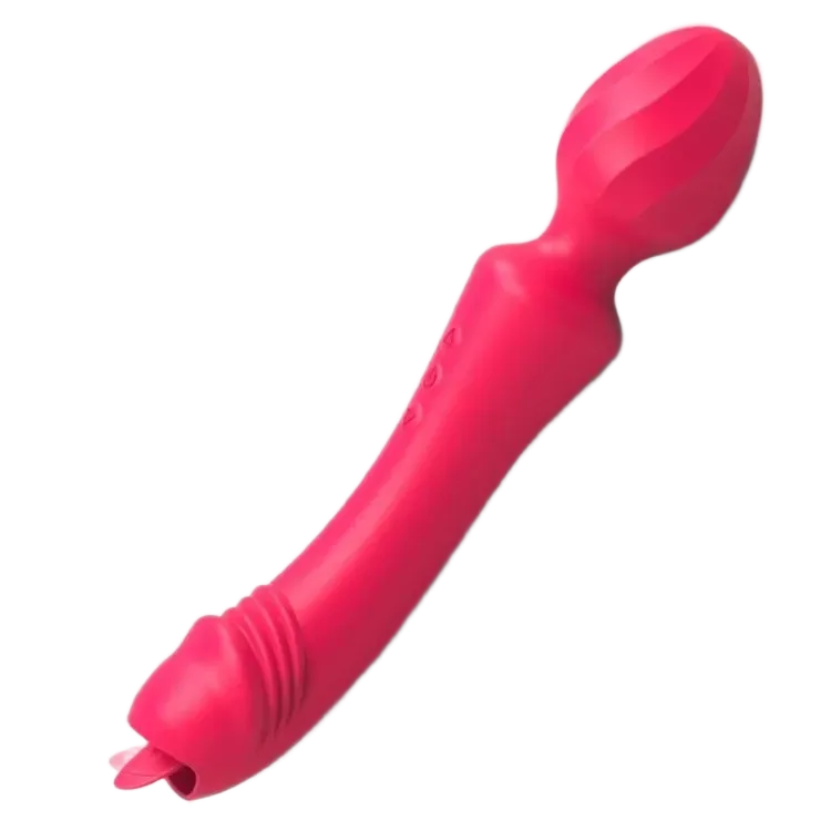 Akasi Dual-Ended Vibrator Tongue & Shaft Intense Pleasure
