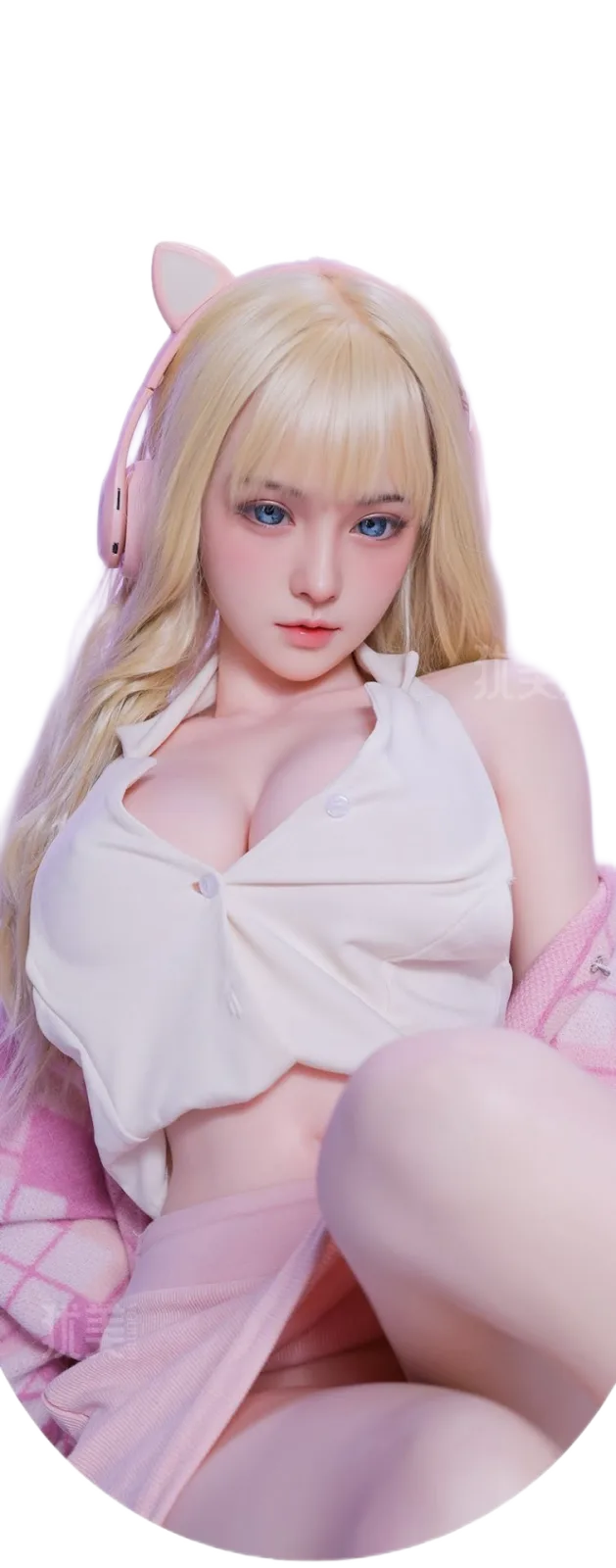Aki Yoko 168cm Platinum Silicone Realistic Sex Doll Premium