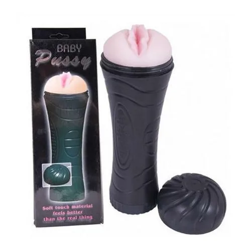 Ribbed Vibrating Flashlight Masturbator Realistic Feel — photo 3