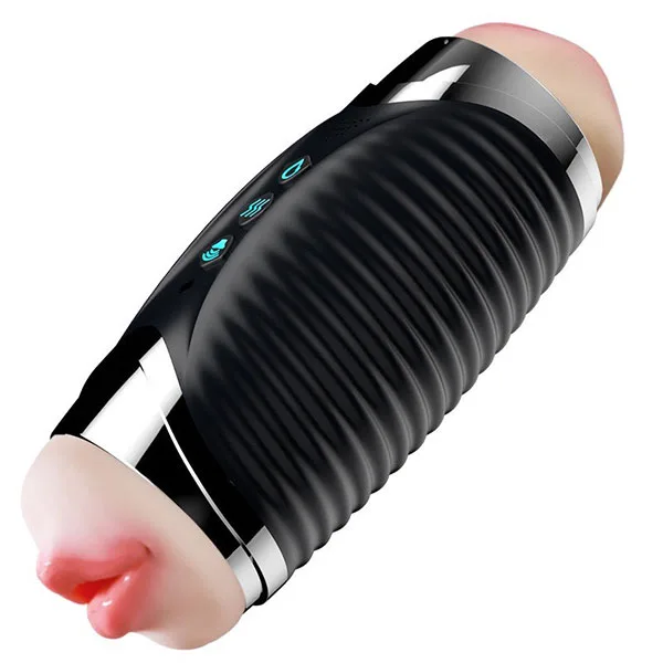 Heidong Dual Head Heated Vibrating Erotic Realistic Vagina — photo 2