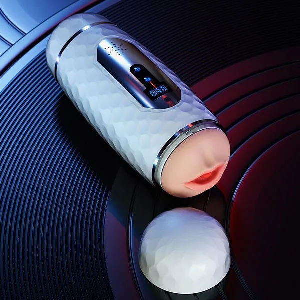 Double-End Masturbator Cup with Earphone Vibe — photo 2