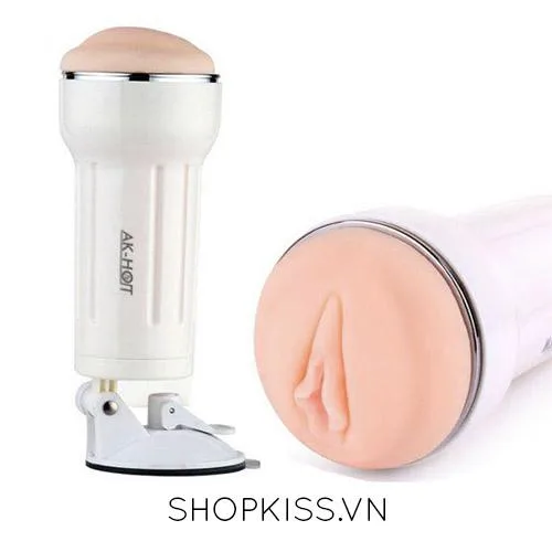 AK Hot 24cm Wall-Mounted USB Rechargeable Silicone Vibrator — photo 2