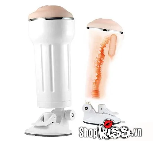 AK Hot 24cm Wall-Mounted USB Rechargeable Silicone Vibrator — photo 3