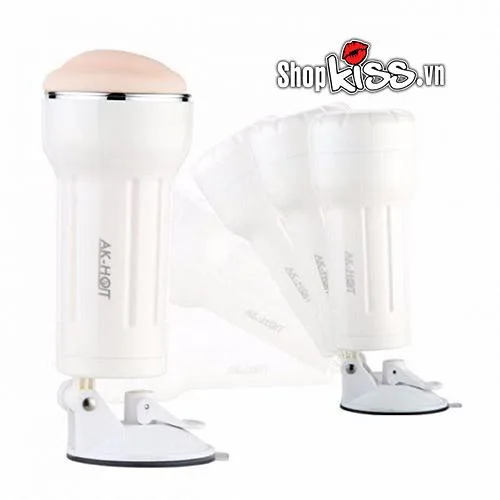 AK Hot 24cm Wall-Mounted USB Rechargeable Silicone Vibrator — photo 6