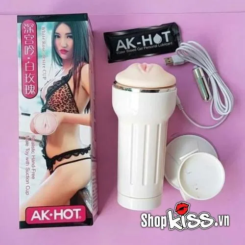 AK Hot 24cm Wall-Mounted USB Rechargeable Silicone Vibrator — photo 8
