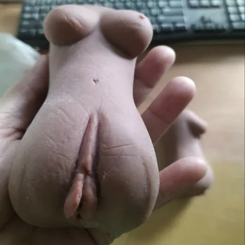 Mini Silicone Male Masturbator Realistic Soft Pocket Pussy — photo 5