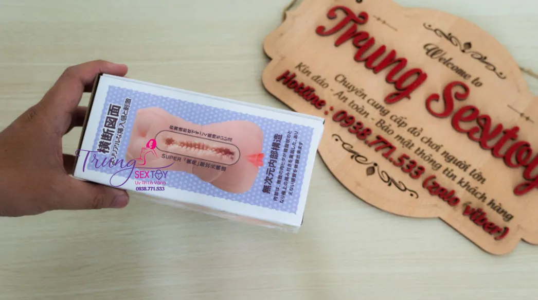 4D Solid Silicone Handheld Vagina Masturbator Soft — photo 6