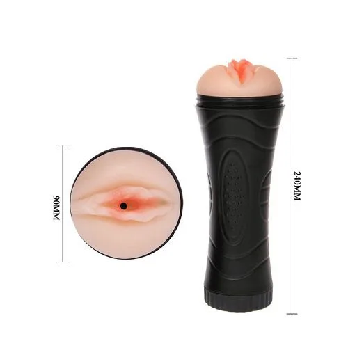 Pussy Handheld Vibrating Masturbator 7 Speeds — photo 2