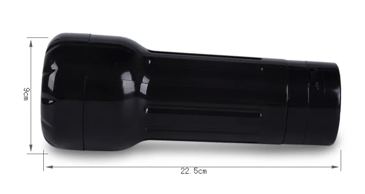 AK HOT DP 08 Handheld Powerful Male Vibrating Masturbator 22cm — photo 4