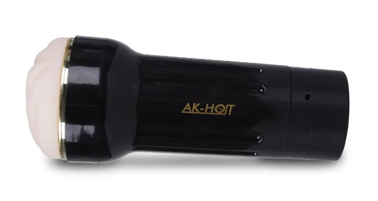AK HOT DP 08 Handheld Powerful Male Vibrating Masturbator 22cm — photo 5