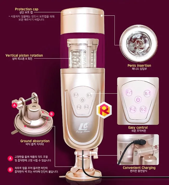 SHP141 Automatic Suction Vagina Masturbator with Realistic Feel — photo 5