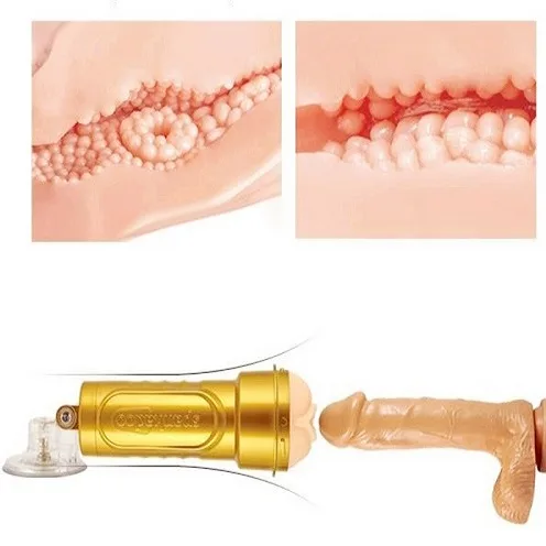 Spider Man Gold Wall-Mounted Vibrating Masturbator — photo 5