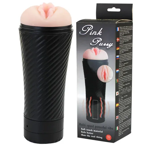 Realistic Vibrating Male Masturbator Sleeve — photo 3