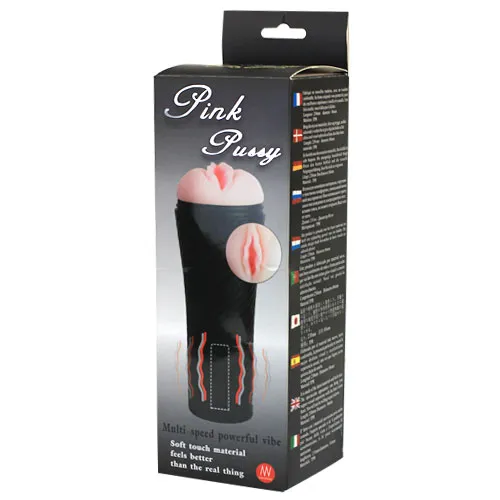 Realistic Vibrating Male Masturbator Sleeve — photo 5