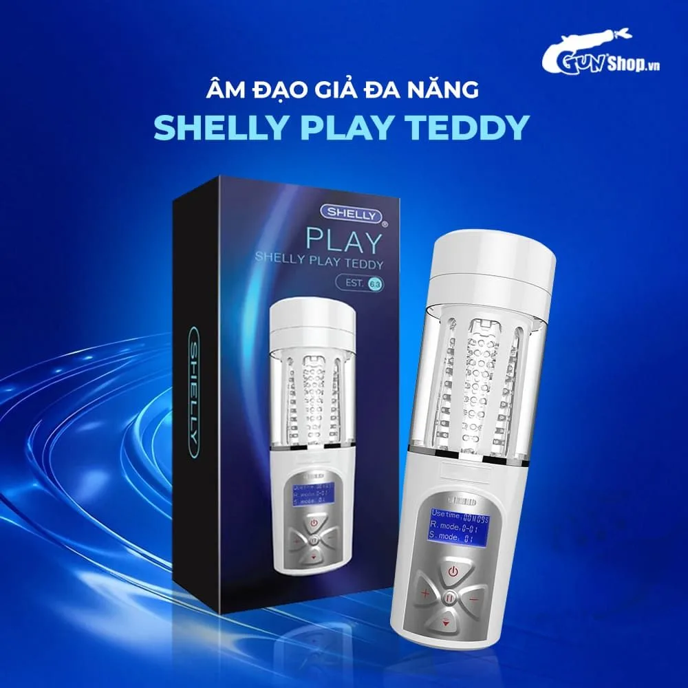 Shelly Play Teddy Versatile Multi-Function Masturbator — photo 4
