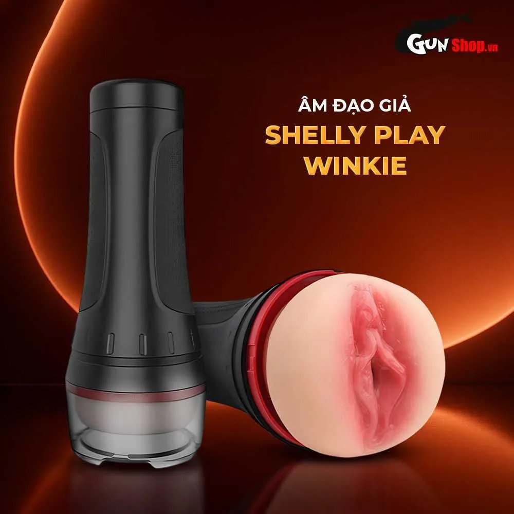 Shelly Play Winkie Multi Function Vibrating Male Masturbator — photo 4