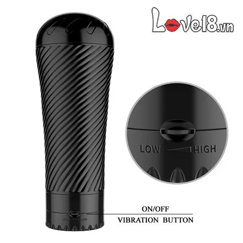 Pink Pussy Vibrating Masturbation Cup 7 Modes Silicone — photo 5