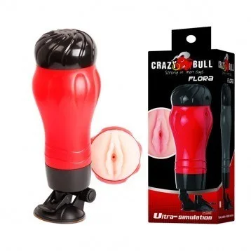 Crazy Bull Flora Red 12-Speed Penis Massager Flashlight — photo 4