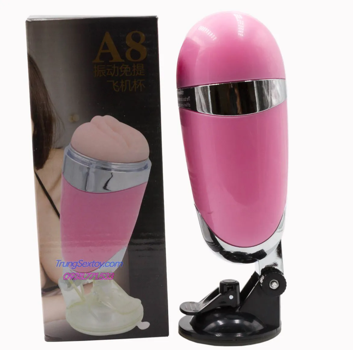 A8 Wall-Mount Masturbator Compact Powerful Male Toy — photo 6