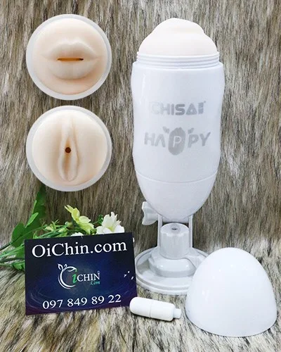 Chisa Happy Dual-Ended Vibrating Wall-Mount Pussy — photo 6