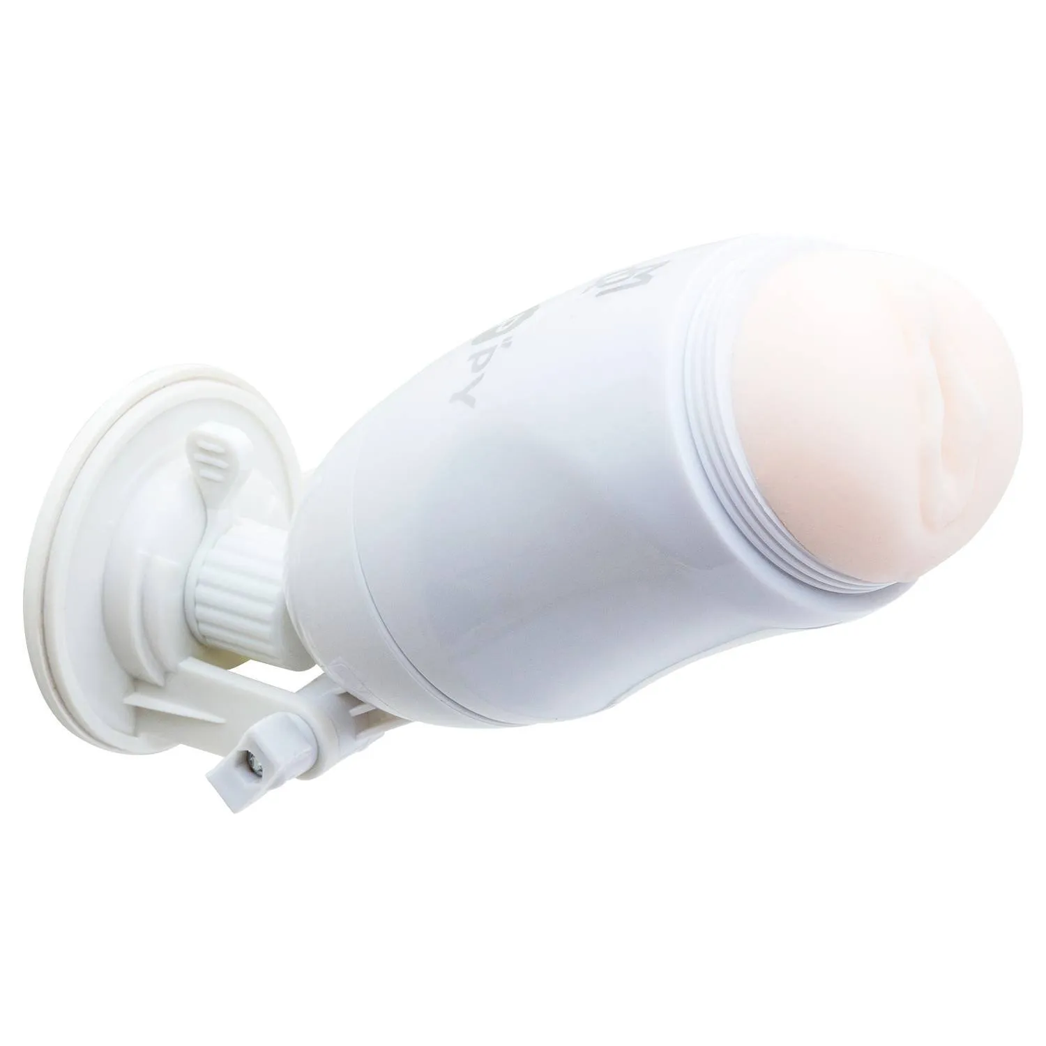 Happy Dual-Ended Wall-Mountable Silicone Dildo — photo 4