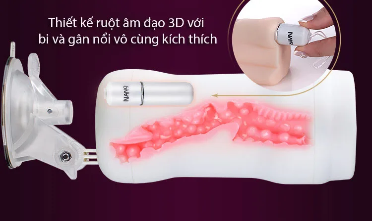Nano Original Compact Wall-Mount Realistic Male Masturbator — photo 4