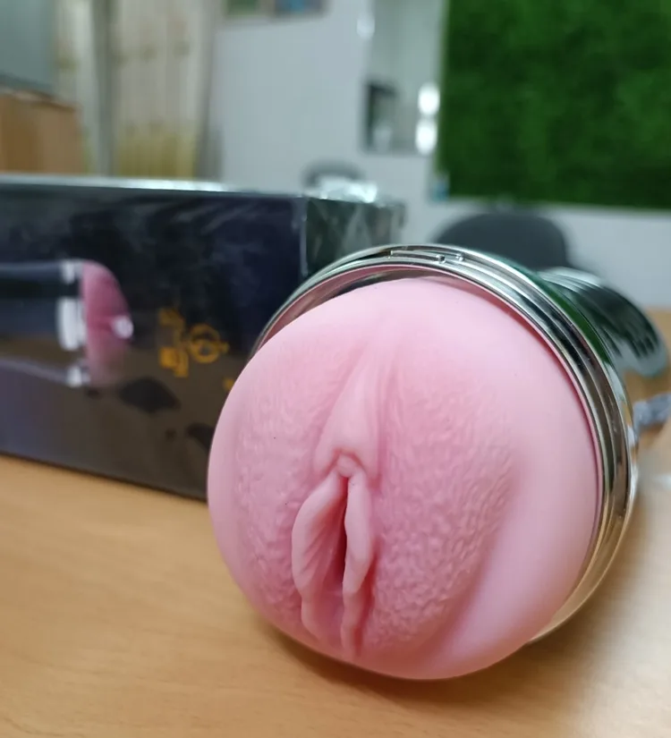 Realistic Wall-Mount Vibrating Male Masturbator — photo 2