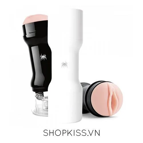 Premium Spider Wall Mounted Realistic Silicone Masturbator — photo 2