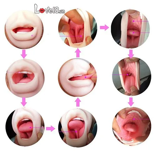 Mouth Licking Masturbator Realistic Male Sextoy Pleasure — photo 2