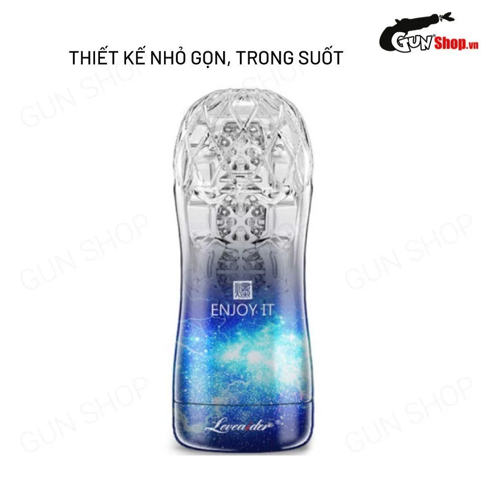 Loveaider Enjoy IT Transparent Silicone Male Masturbator Cup — photo 3