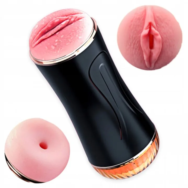 Fox Mini Dual Head Super Vibrating Masturbator — photo 2