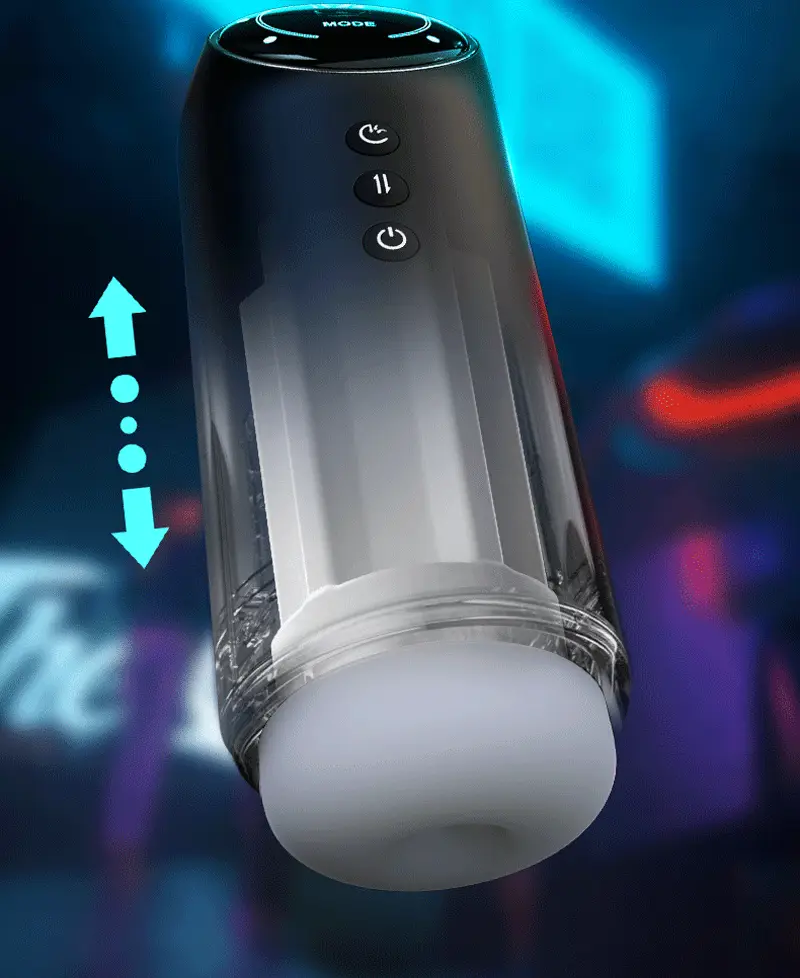 Pro Space 3D Realistic Vibrating Heating Suction Sound Male Masturbator — photo 3